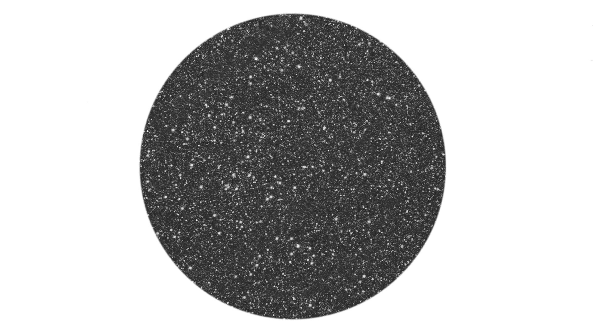 Glitter powder black 3g