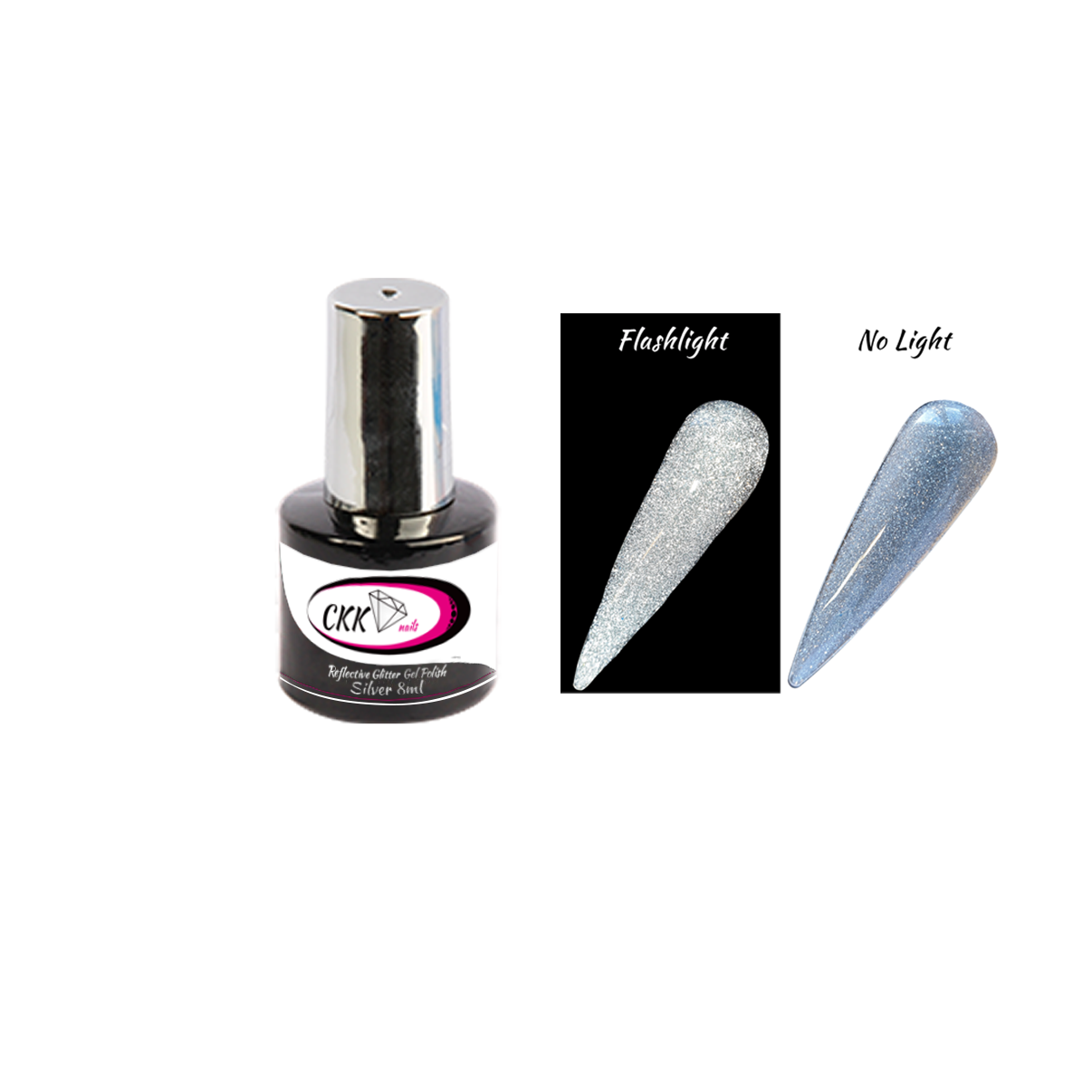 Reflective Silver 8ml